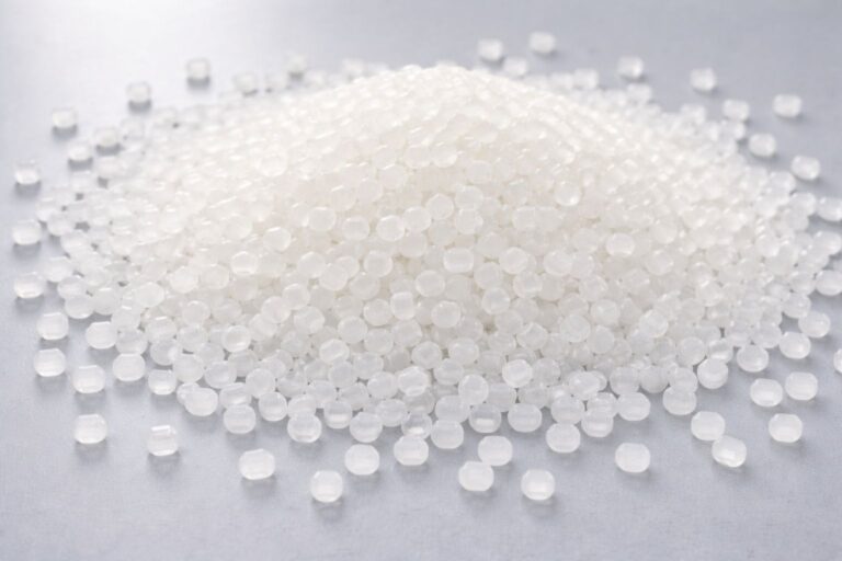 Granulat von weißem Polyethylen zur Herstellung von Formteilen